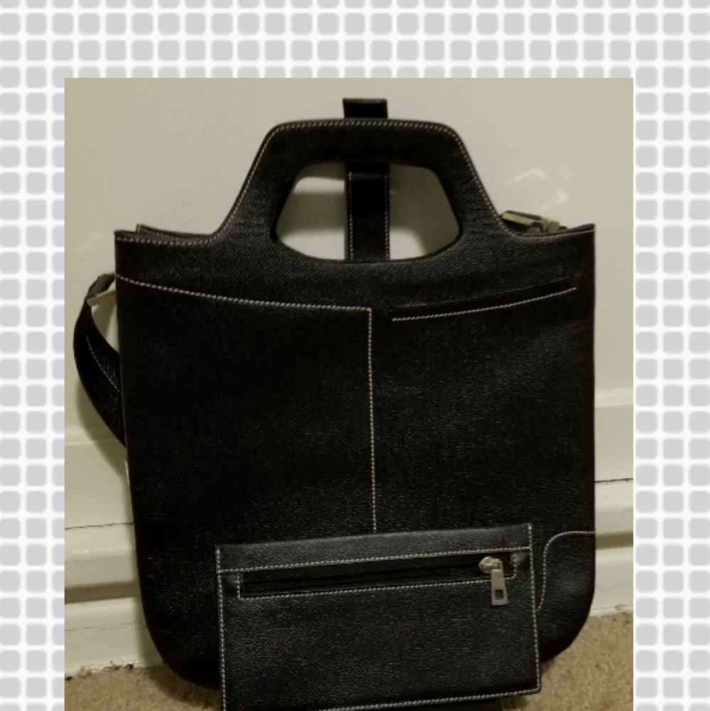 Auth Leather Bally bag